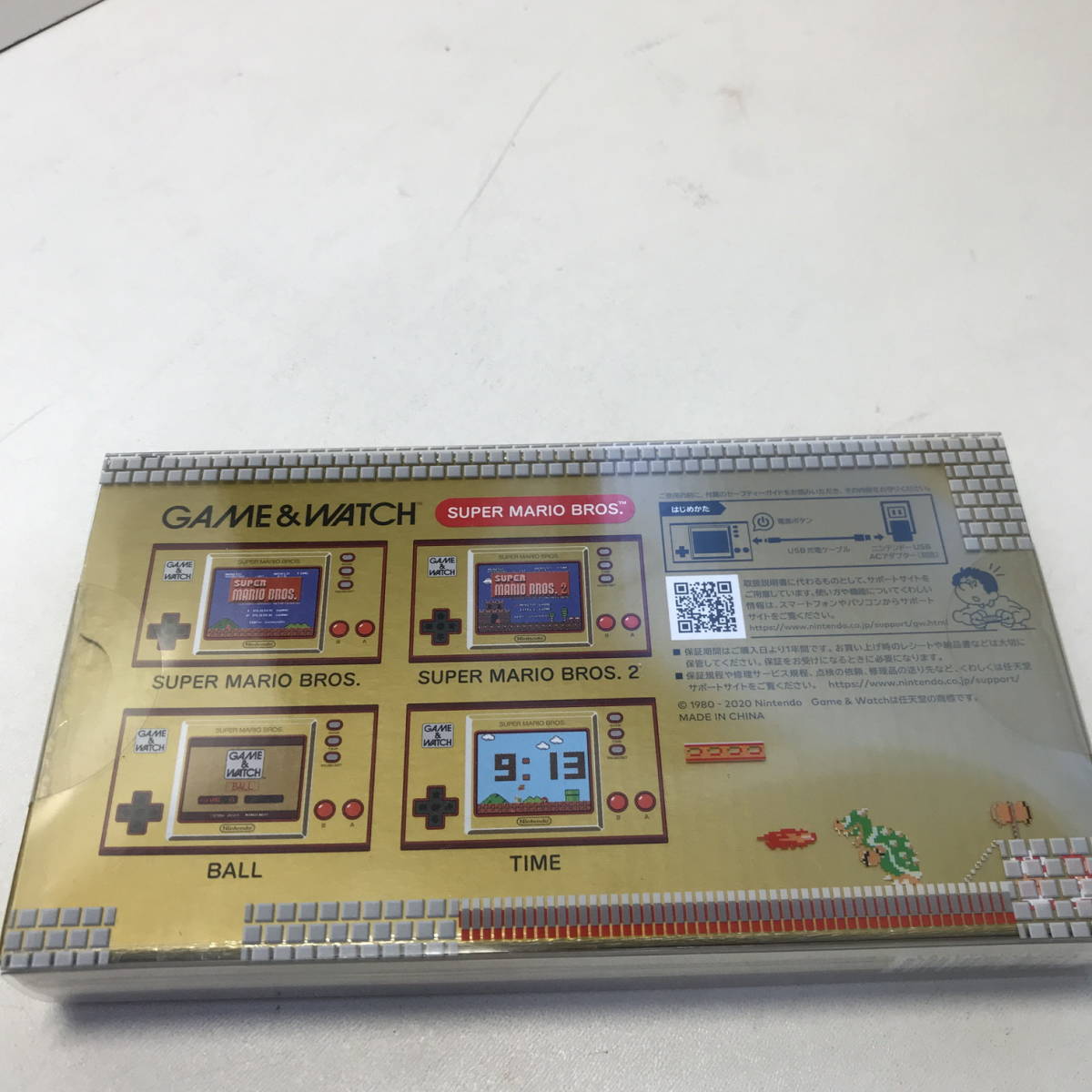 ▽新品未開封 ゲーム&ウオッチ スーパーマリオブラザーズ GAME＆WATCH