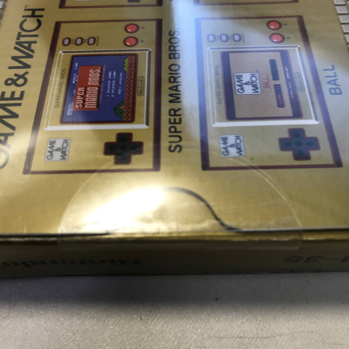 ▽新品未開封 ゲーム&ウオッチ スーパーマリオブラザーズ GAME＆WATCH