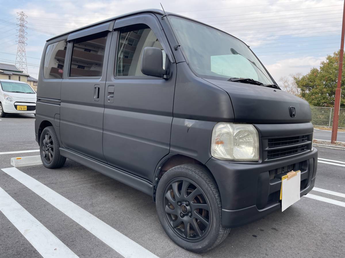 ★★平成23年 バモスホビオ 4WD ナビ 社外アルミ 車検・令和8年11月★★ ☆売切☆バモス☆4WD☆ナビ☆社外14インチアルミ ☆ 車検令和5年12月