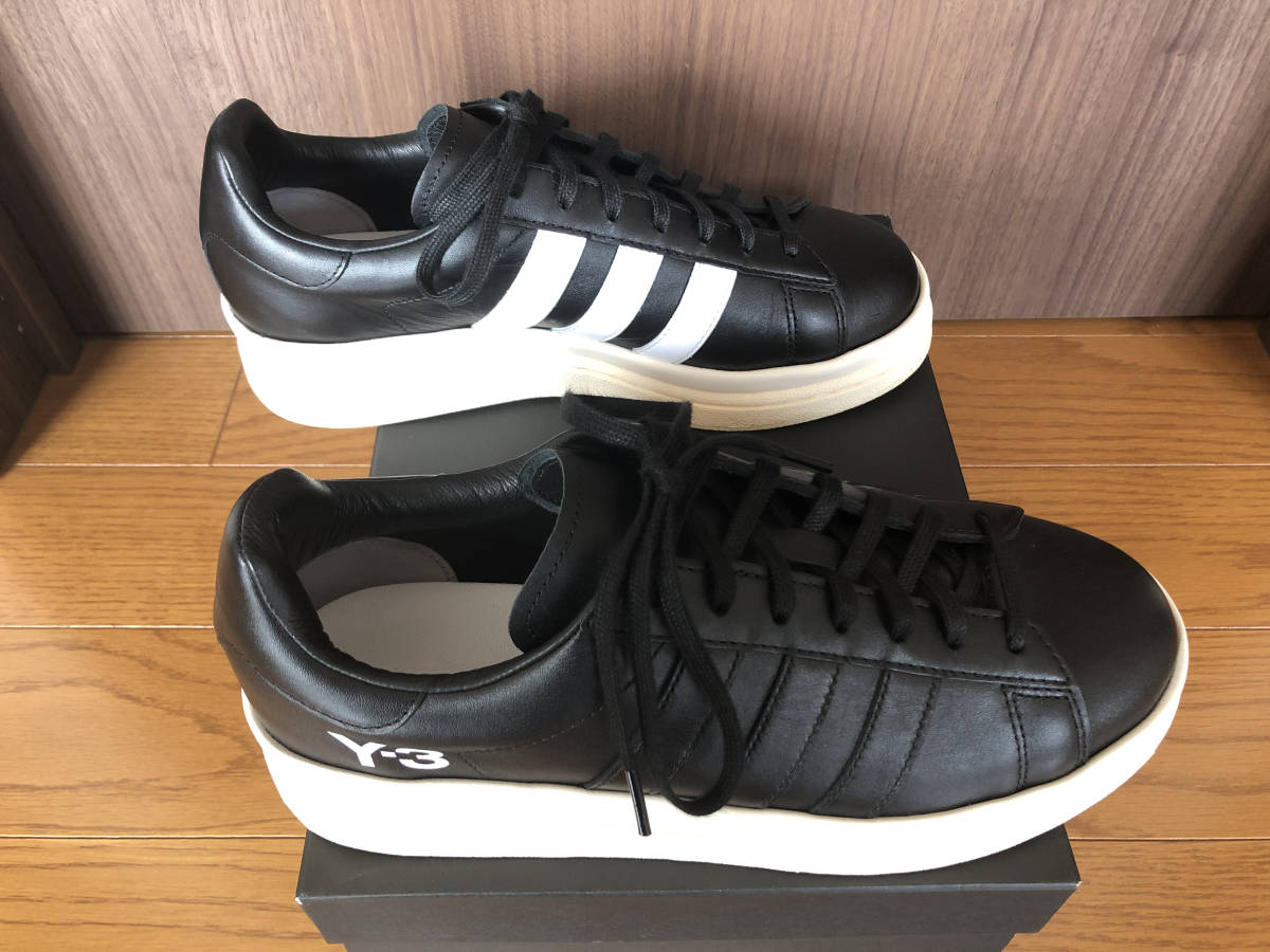 Y-3 HICHO 26.5 ブラック ホワイト 20FW FX1752 ヒチョ スニーカー 靴 シューズ yohji yamamoto 山本耀司  アディダス 黒 白 レザー(その他)｜売買されたオークション情報、yahooの商品情報をアーカイブ公開 - オークファン（aucfan.com）