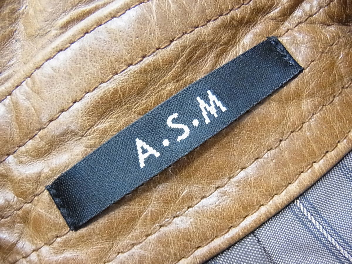 A.S.M. レザーベルト付きトレンチコート 【公式通販】