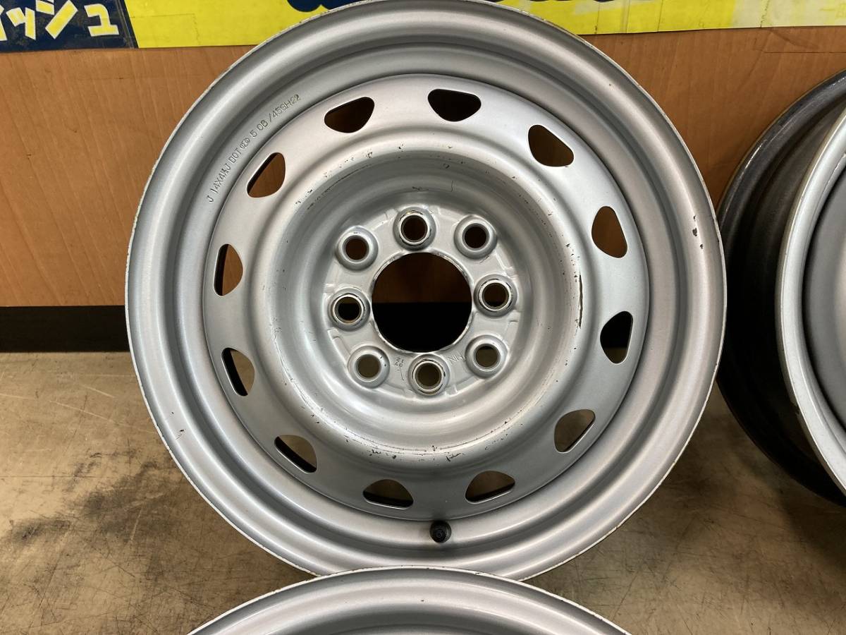 ☆トピー 汎用 14インチ スチール ホイール 4.5J +45 4穴 PCD100/114.3 