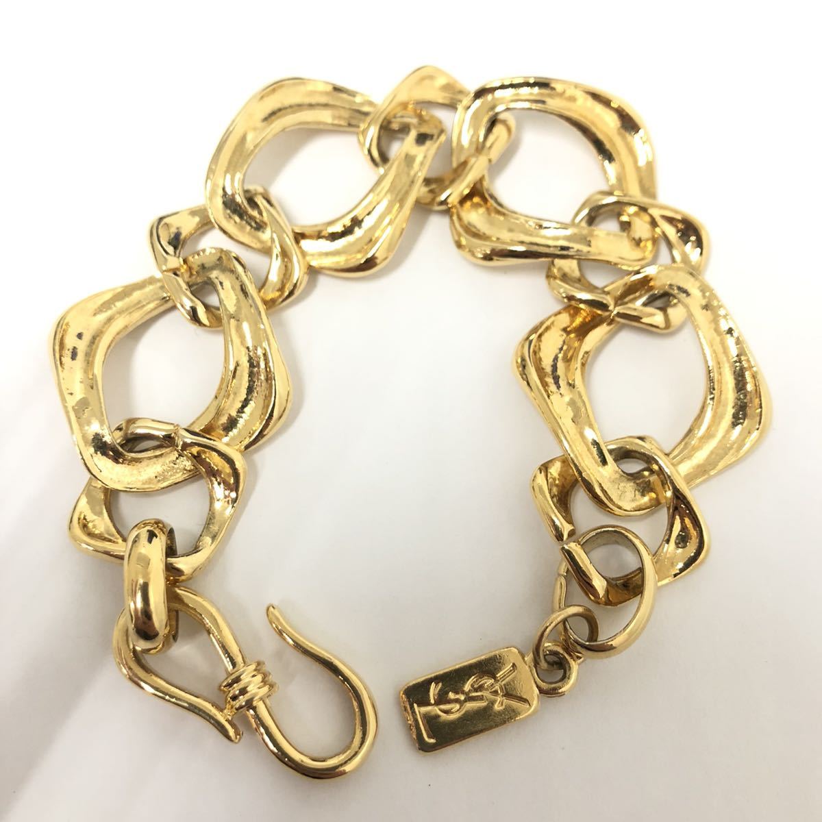 ☆YSL ブレスレット＋イヤリングセット☆イヴサンローラン ゴールド 