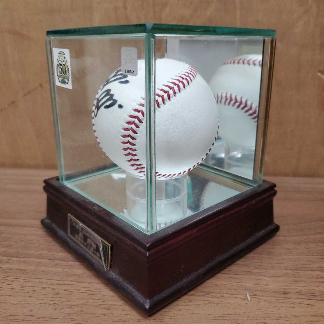 希少品☆王 貞治 直筆サインボール「王貞治50年の球跡展」☆限定100