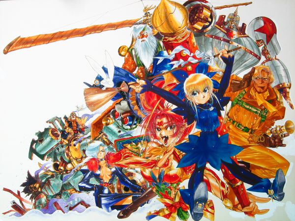 中村博文原画 ガンバード セガサターン版ソフト箱絵 サイン 直筆画 売買されたオークション情報 Yahooの商品情報をアーカイブ公開 オークファン Aucfan Com