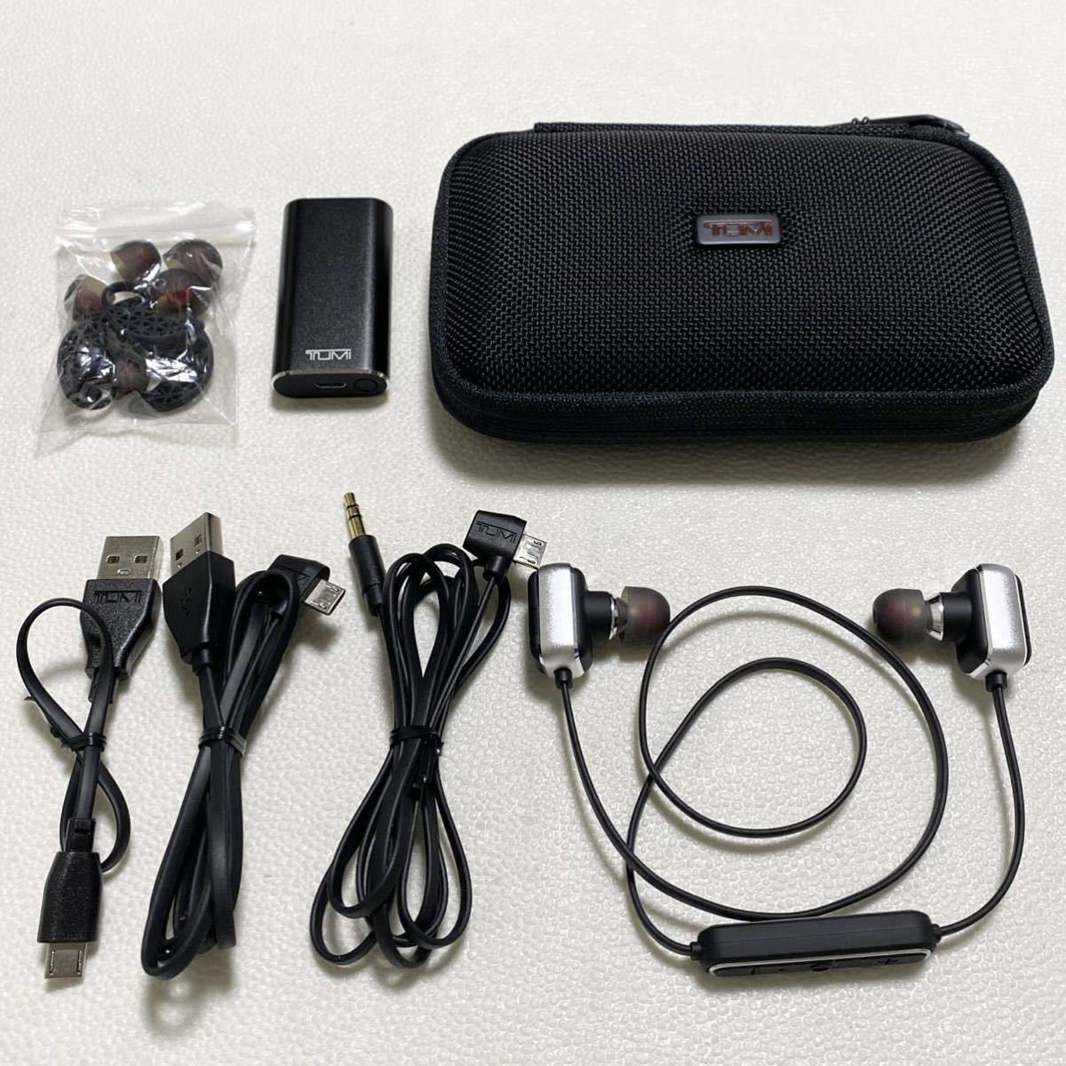 日本未発売？ TUMI EarBuds Bluetooth ワイヤレスイヤホン(イヤフォン