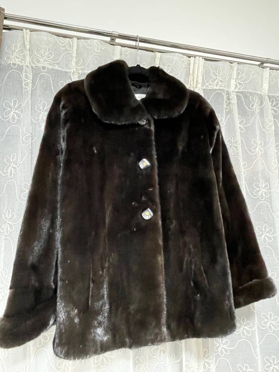 carven/カルヴェン BLACKGLAMA ブラックグラマ DARK RANCH MINK 高級 
