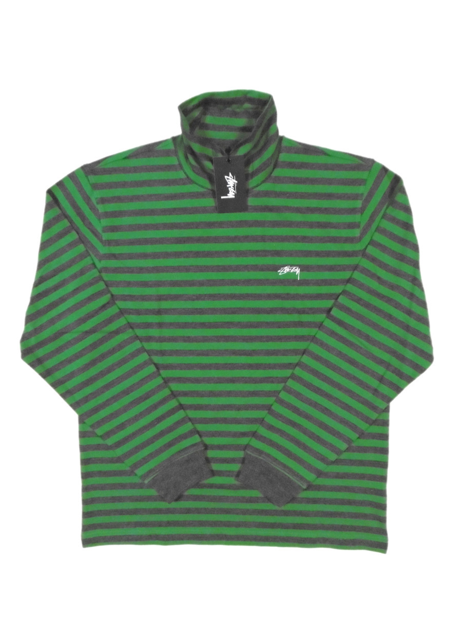 23％オフ』STUSSY(ステューシー) CLASSIC STRIPE LS TURTLENECK 