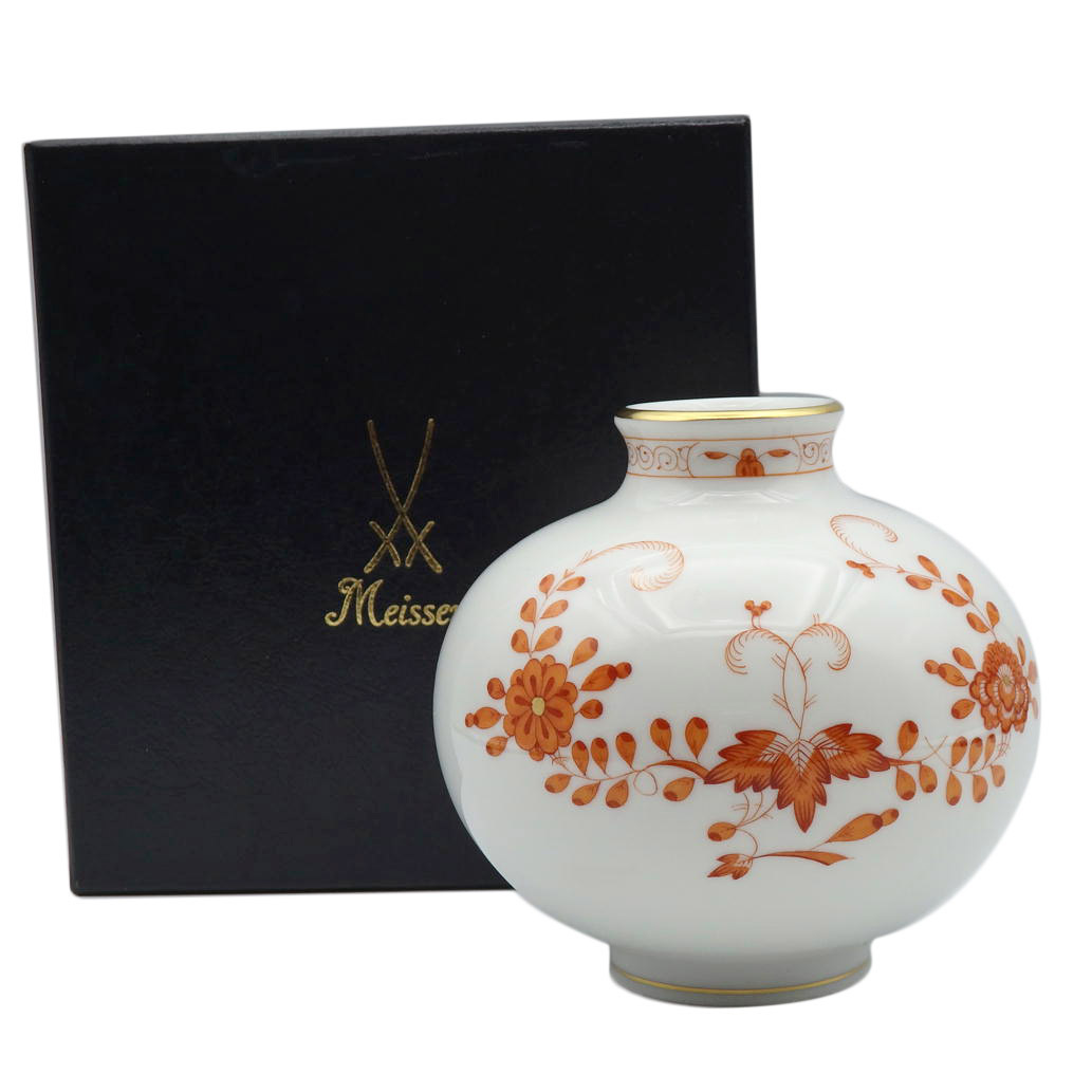 1円 Meissen マイセン 飾り壺 花瓶 インドの華 フラワーベース 西洋陶磁 インテリア 93 マイセン 売買されたオークション情報 Yahooの商品情報をアーカイブ公開 オークファン Aucfan Com