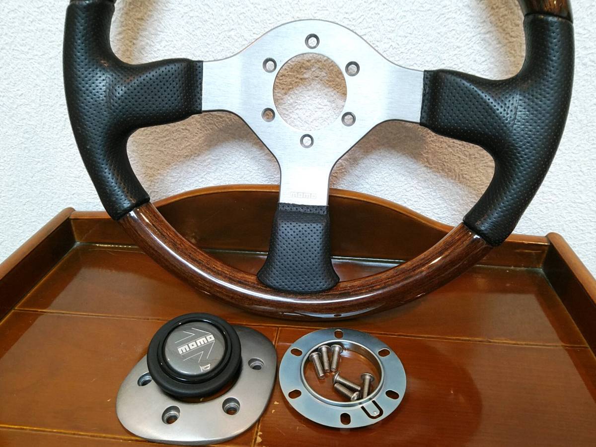 訳あり格安！MOMO「FIGHTER WOOD」/モモ「ファイター/レザー×ウッド
