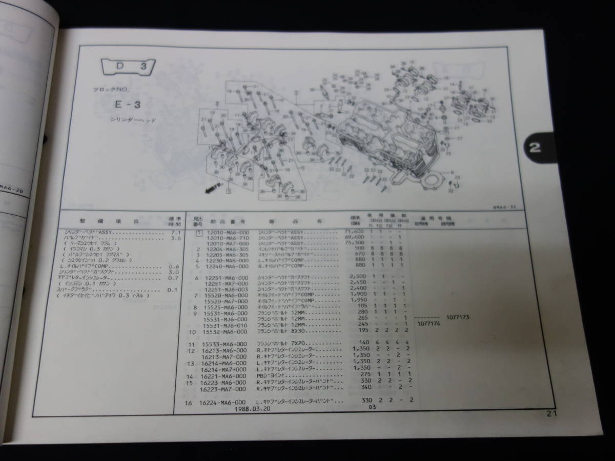 ホンダ CBX400F / CBX400Fインテグラ / CBX550Fインテグラ NC07 / PC04
