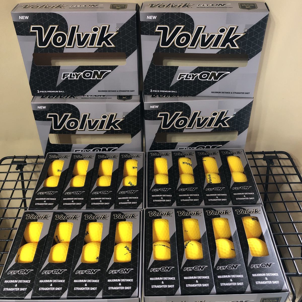最新作，新作登場 volvik FLYON フライオン ゴルフボール イエロー ４ダース48球(新品)｜売買されたオークション情報、yahooの商品情報をアーカイブ公開 - オークファン ボール