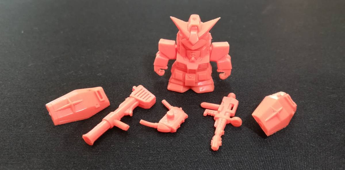 ☆ガン消し☆ハイグレードガンダム(橙色) /☆RX-78☆レア☆希少品