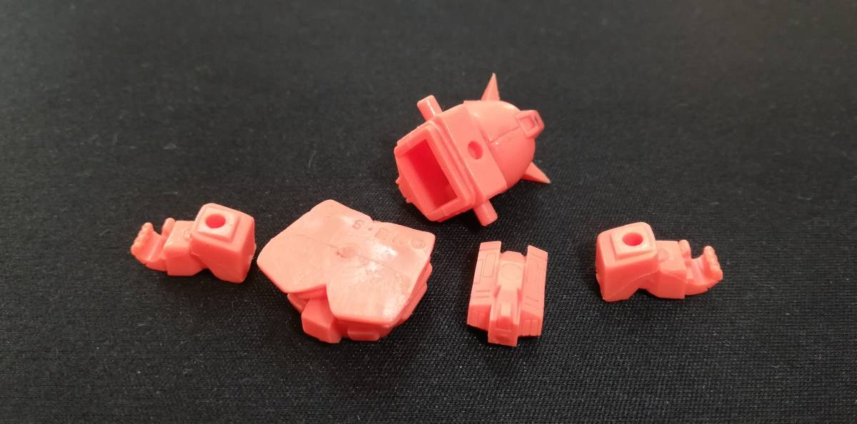 ☆ガン消し☆ハイグレードガンダム(橙色) /☆RX-78☆レア☆希少品