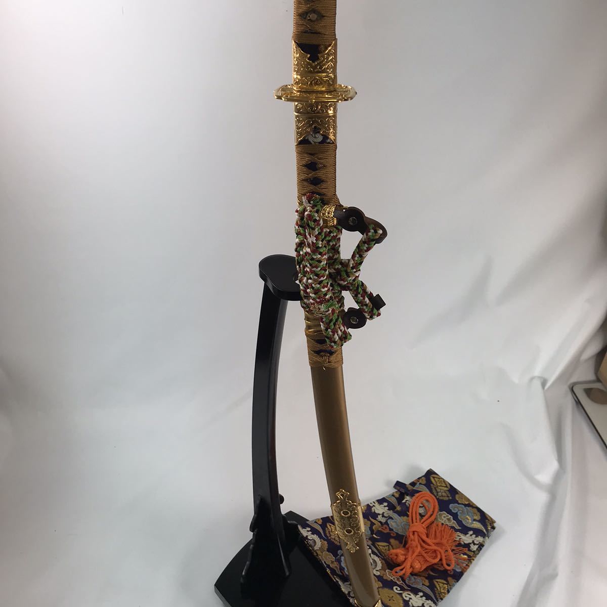 陣太刀(模造刀)、刀掛け、刀袋 美術品・アンティーク・コレクション 陣
