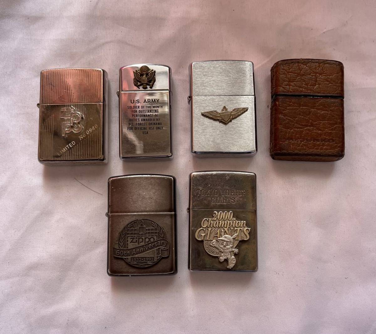 オイルライター ZIPPO ジッポー 6個セット まとめ売り ジッポ ライター 