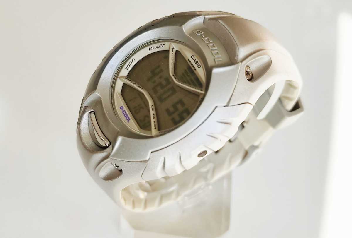 CASIO G-COOL ELバックライト ラップメモリー10 デイカウンター GC 