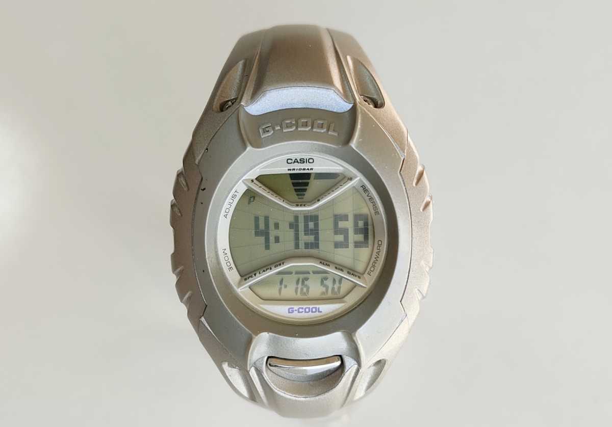 CASIO G-COOL ELバックライト ラップメモリー10 デイカウンター GC 
