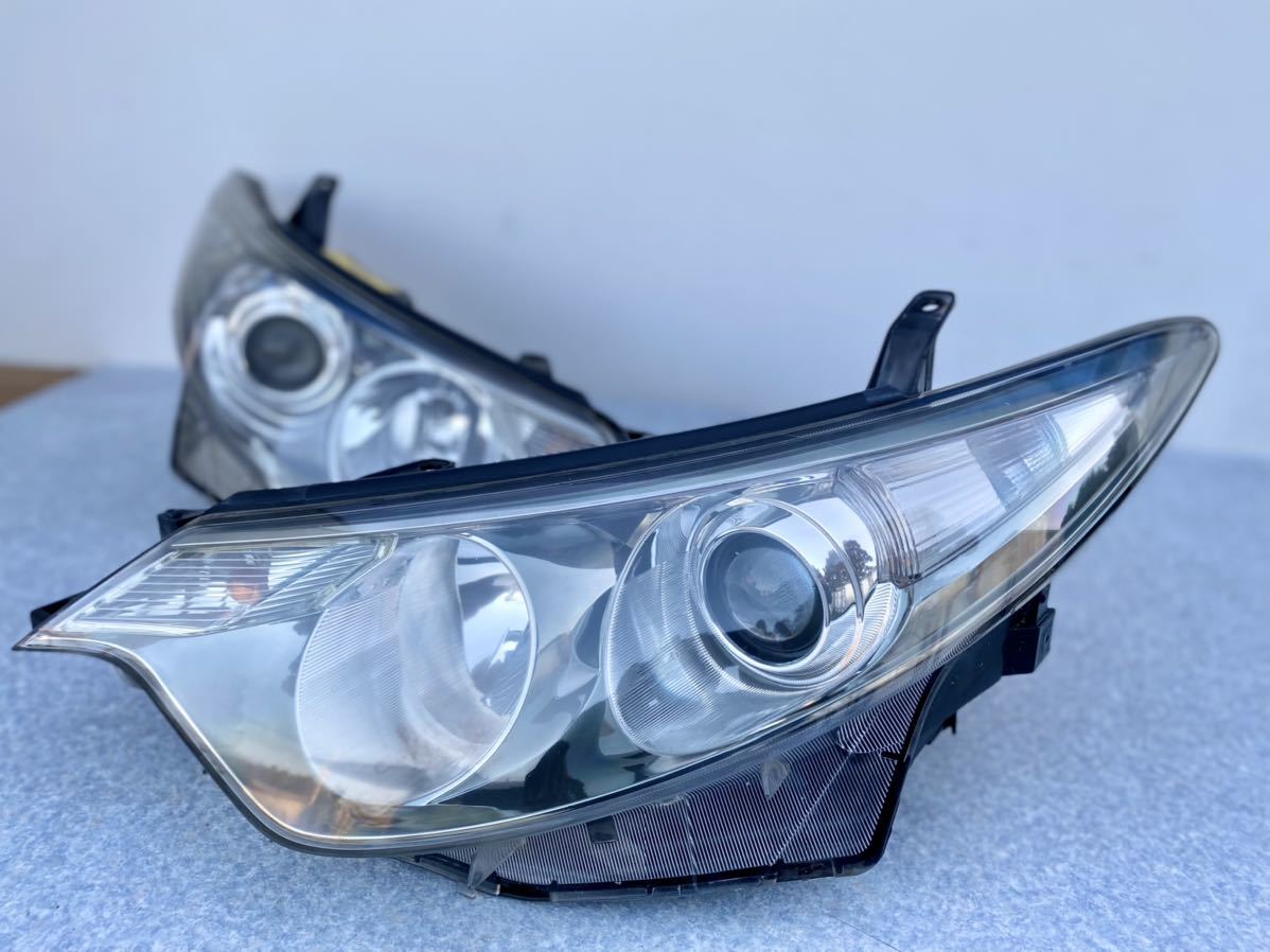 (CL-211KD8)エスティマ ACR50 GSR50 前期 純正 HID ヘッドライト 左右セット KOITO 28-192 動作品 点灯OK 100-78635 打刻70