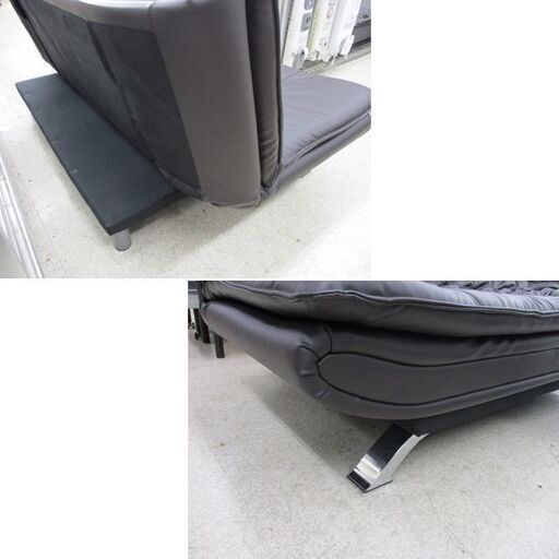 札幌市内近郊限定 ニトリ Nシールド ロック ソファベッド ダーク 