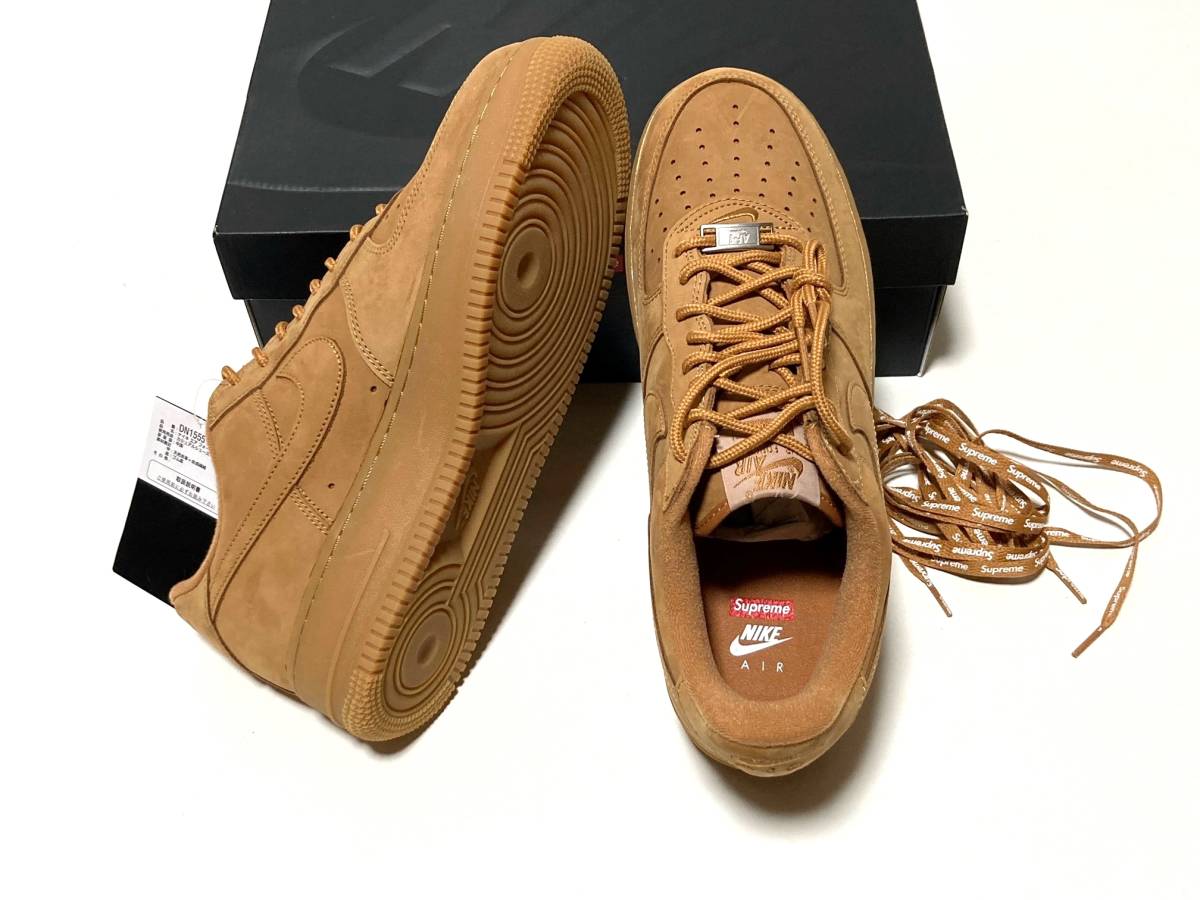 Supreme Nike Air Force 1 Low Wheat Flaxシュプリーム×ナイキ Supreme Nike Air Force 1 Low Wheat Flaxシュプリーム×ナイキ