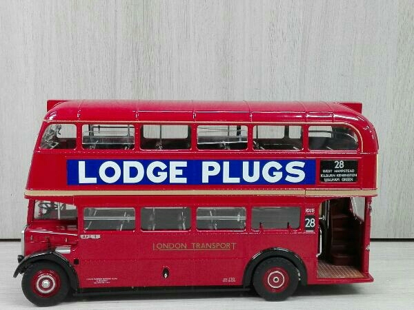 ミニカー 1/24 SUN STAR サンスター LONDON TRANSPORT 2階建てバス停