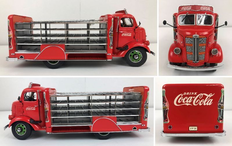 04y5027) ダンバリーミント コカコーラ デリバリートラック ミニカー 2