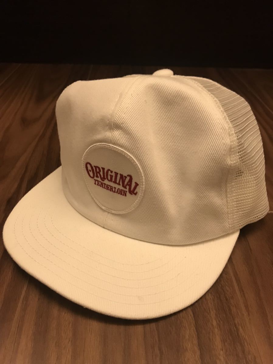 TENDERLOIN テンダーロイン T-TRUCKER CAP白ホワイトトラッカー