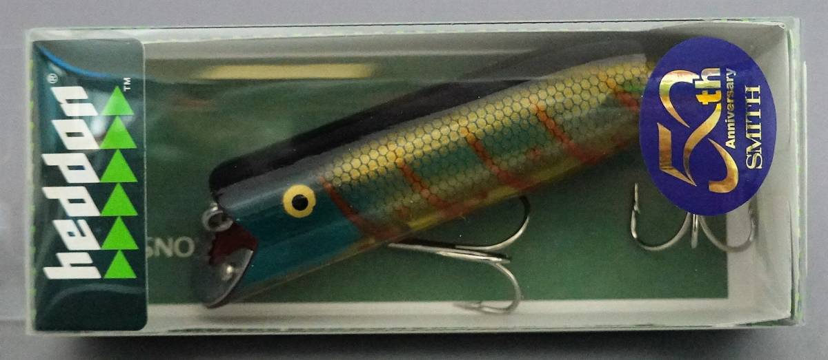 即決!!ヘドン★プランキングバサースプーク　50th SUN★新品 heddon smith スミス創立50周年」プランキングバサースプークPLのインプレ | 釣り