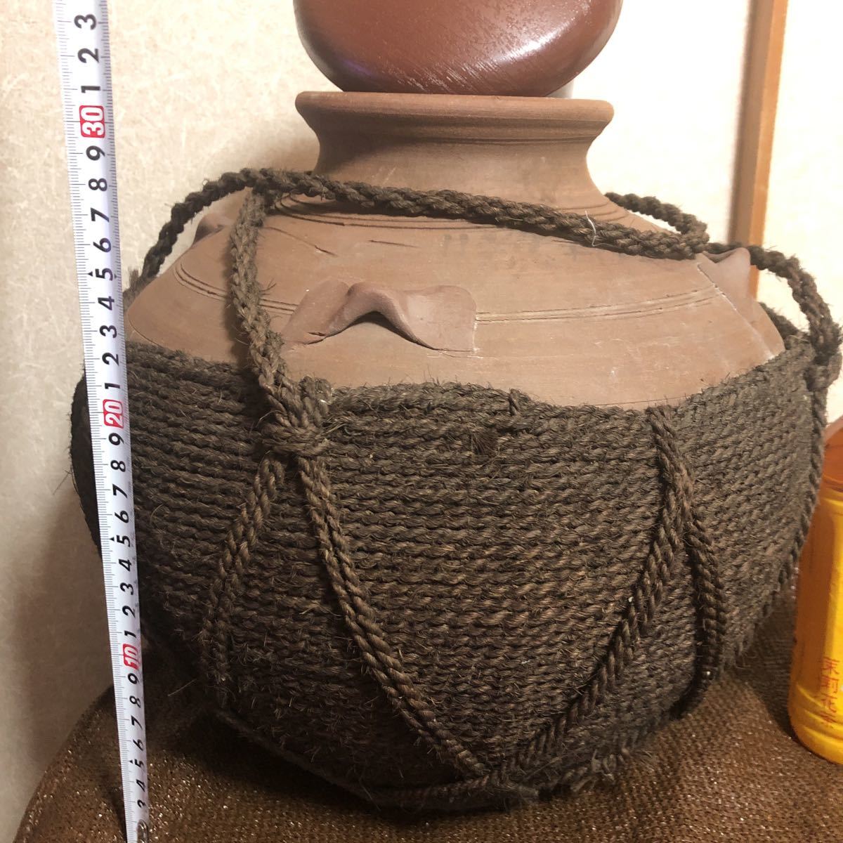 YK-2979 #700 中古品 泡盛 古酒壺 古酒甕 約7.2升甕 （容量 約13L）高 