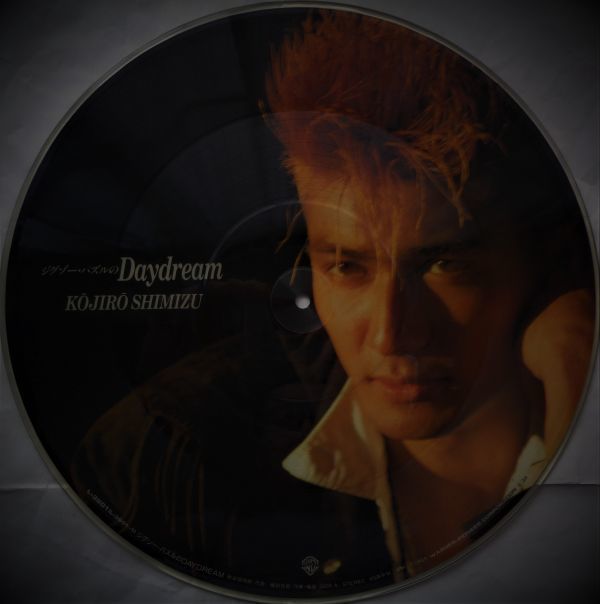LP○ジグソーパズルのDAY DREAM/清水宏次朗 (1988年）帯 ピクチャー 