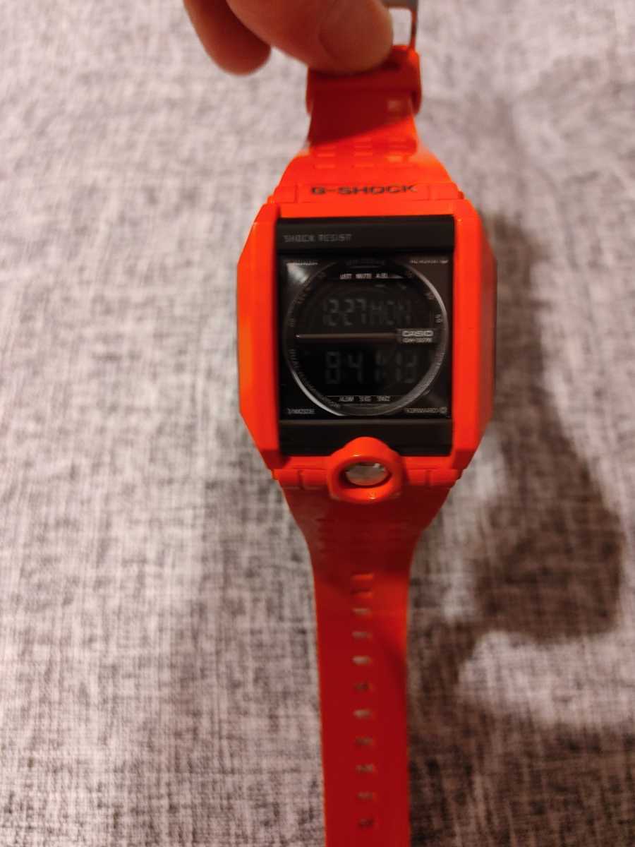 CASIO カシオ G-SHOCK G-8100 レッド 赤 3078 動作品 CASIO G-SHOCK 3078 G 8100 廃盤 レア モデル 光沢 レッド × シルバー