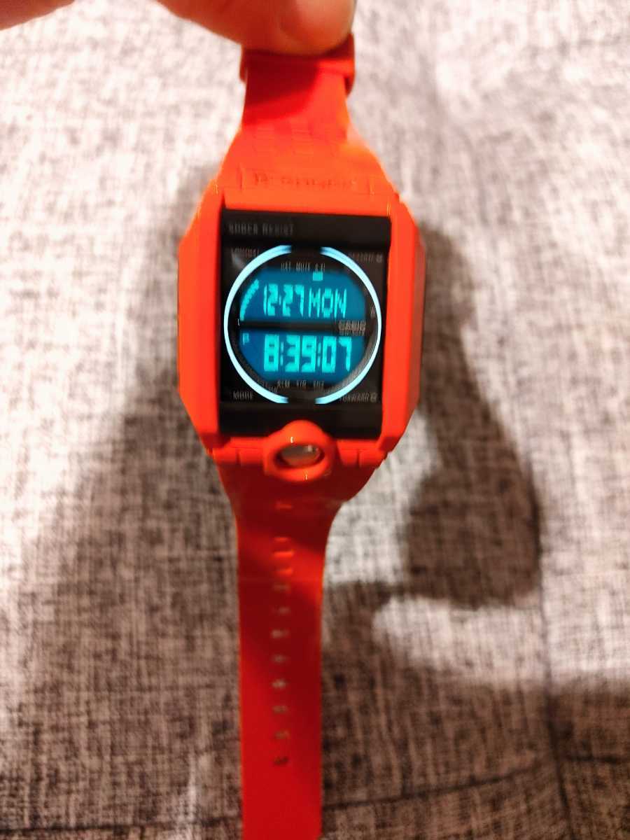 CASIO G-SHOCK 3078 G 8100 廃盤 レア モデル 光沢 レッド × シルバー