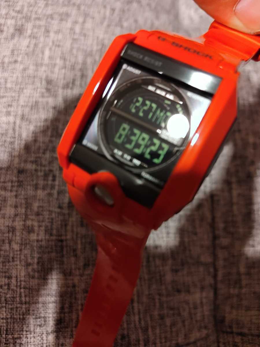CASIO G-SHOCK 3078 G 8100 廃盤 レア モデル 光沢 レッド × シルバー