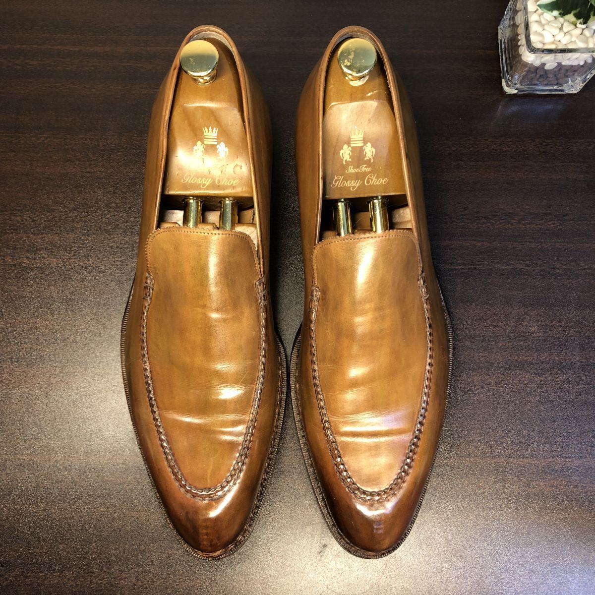 □定価20万|状態良好◎Santoni|ハーフノルベジェーゼ製法|サントーニ 