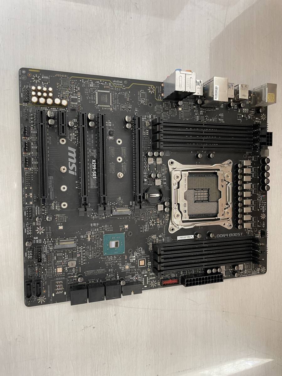 i9 7900X ES品/MSI X299-S01 LGA2066ジャンクマザー2枚/ジャンクグラボ