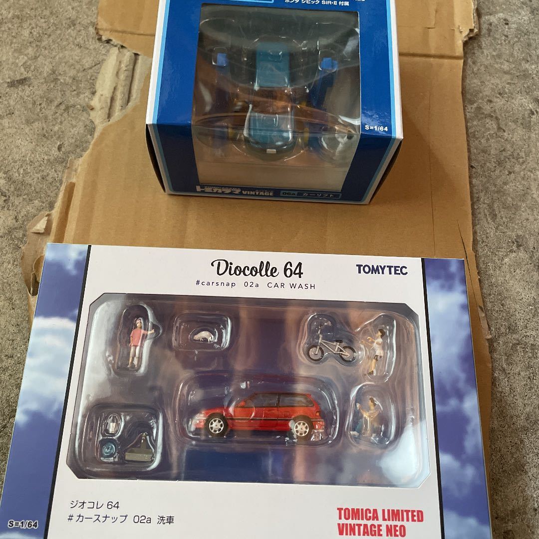 人気，新作登場 ジオコレ カースナップ洗車 EG シビック EF シビック トミーテック トミカラマ06a 1／64 カーリフト TLV-NEO ホンダ シビックSiR II(トミカリミテッド)｜売買されたオークション情報、yahooの商品情 トミカリミテッド