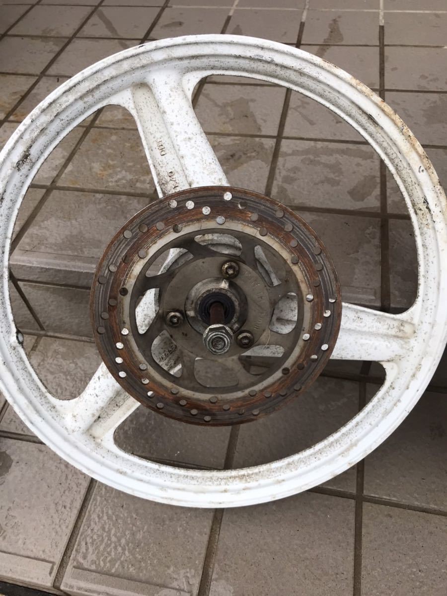 HONDA NS50F 純正ホイール前後セット ホンダ 中古 ディスク、スプロケ 
