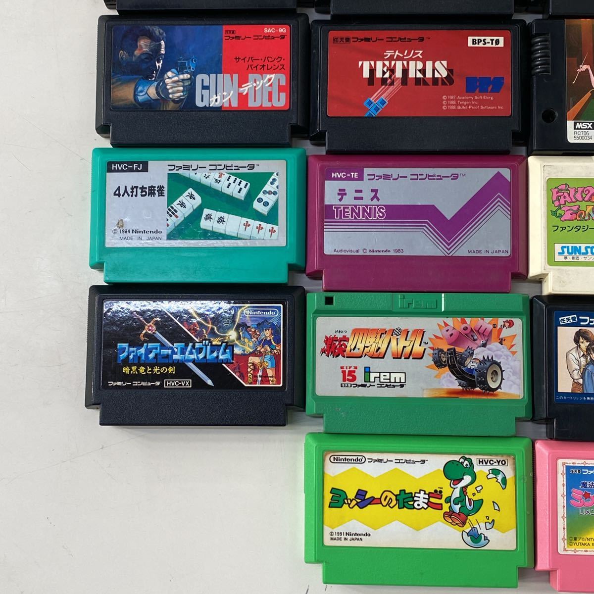 動作未確認 ニンテンドー ファミリーコンピュータ ファミコンソフト