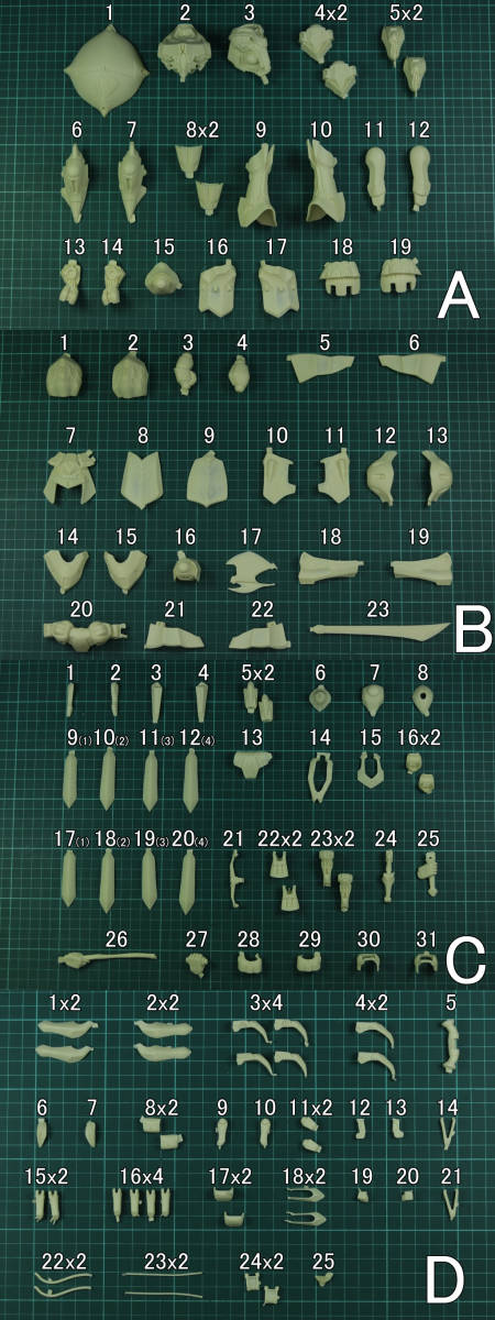 B_746)1/100 ファイブスター物語 アシュラテンプル Both-2990 未組立