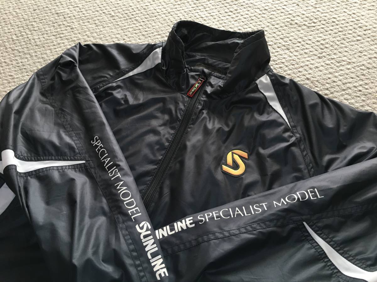 フィッシング SUNLINE ステータス・ウインドプルーフライトスーツ 上下