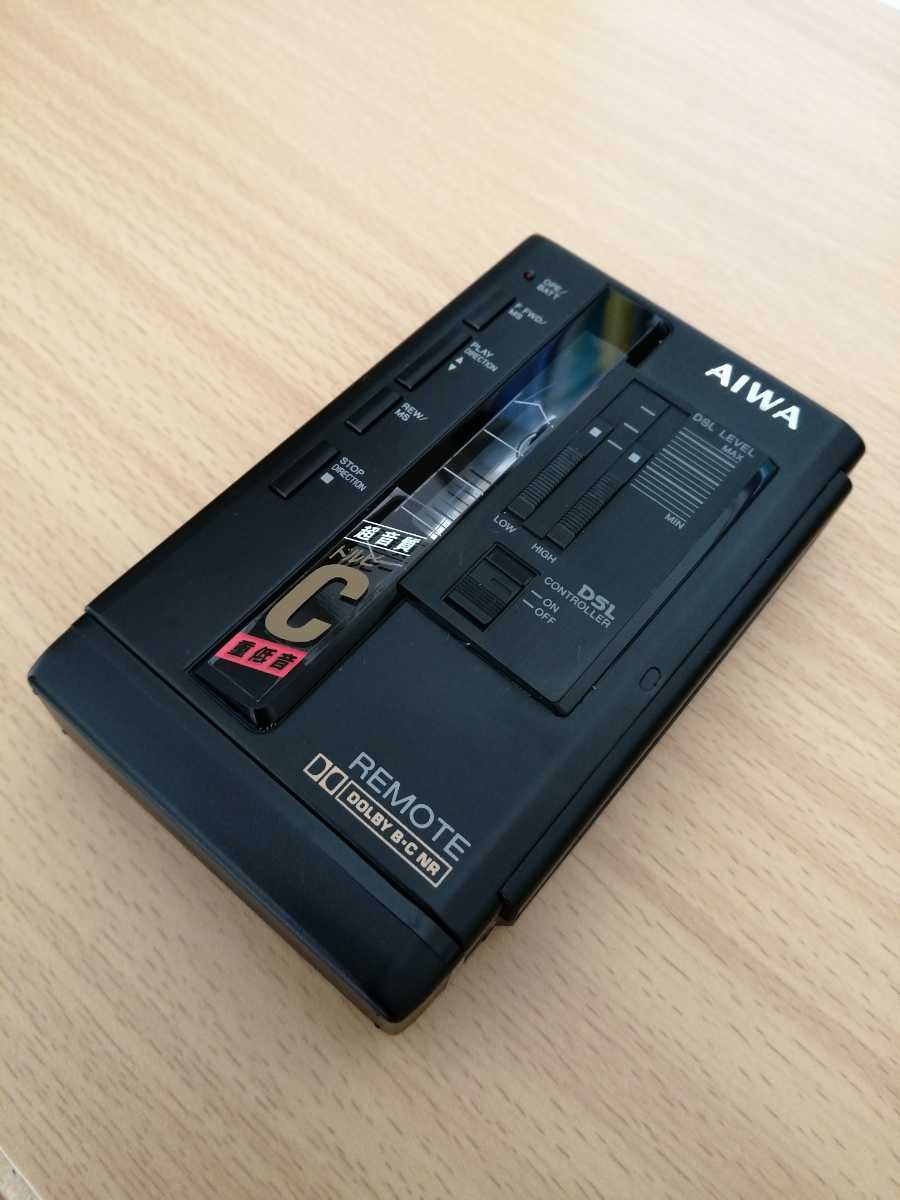 昭和家電 AIWA ステレオカセットプレイヤー HS-PX10 【ジャンク】
