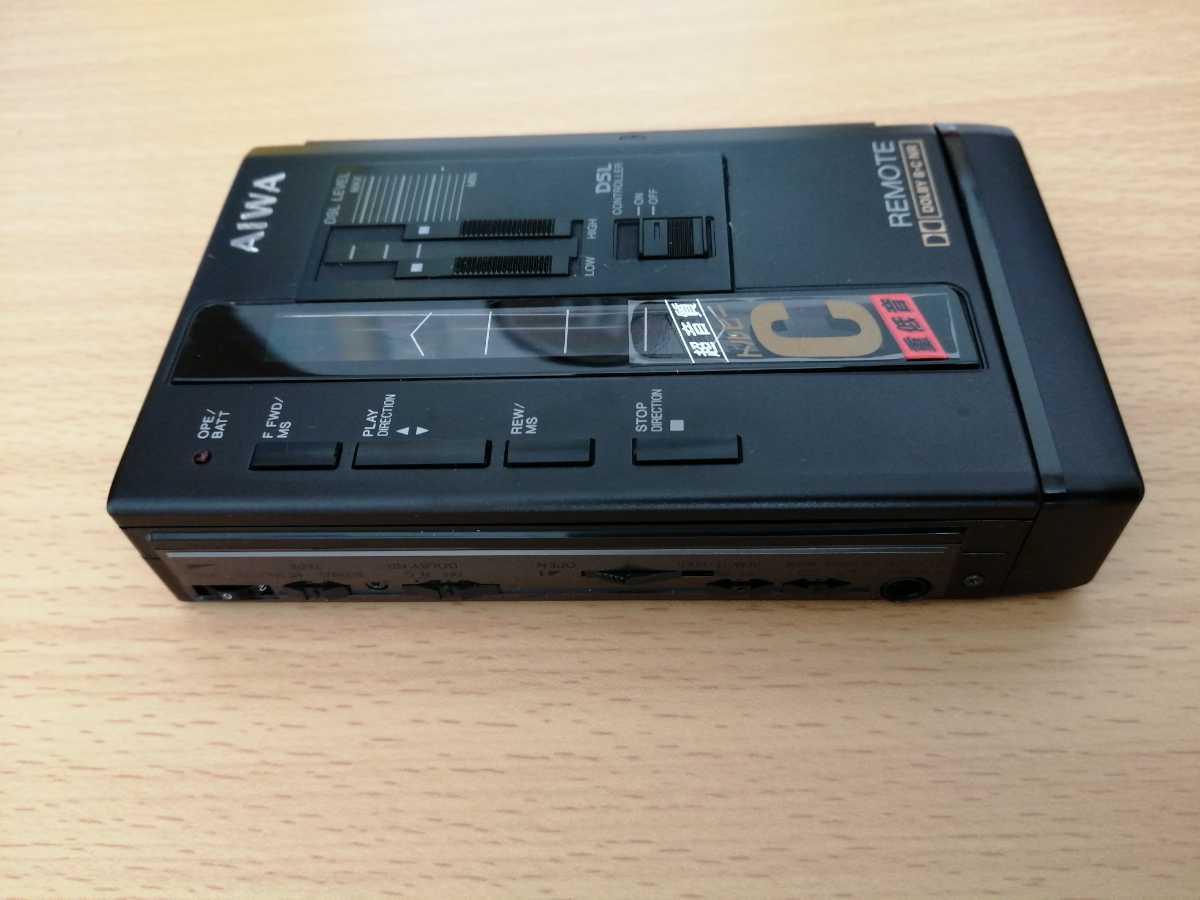 昭和家電 AIWA ステレオカセットプレイヤー HS-PX10 【ジャンク】