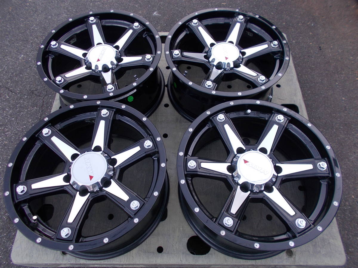 美品 MKW MK-56 17×8.0J +20 PCD139.7 6穴 4