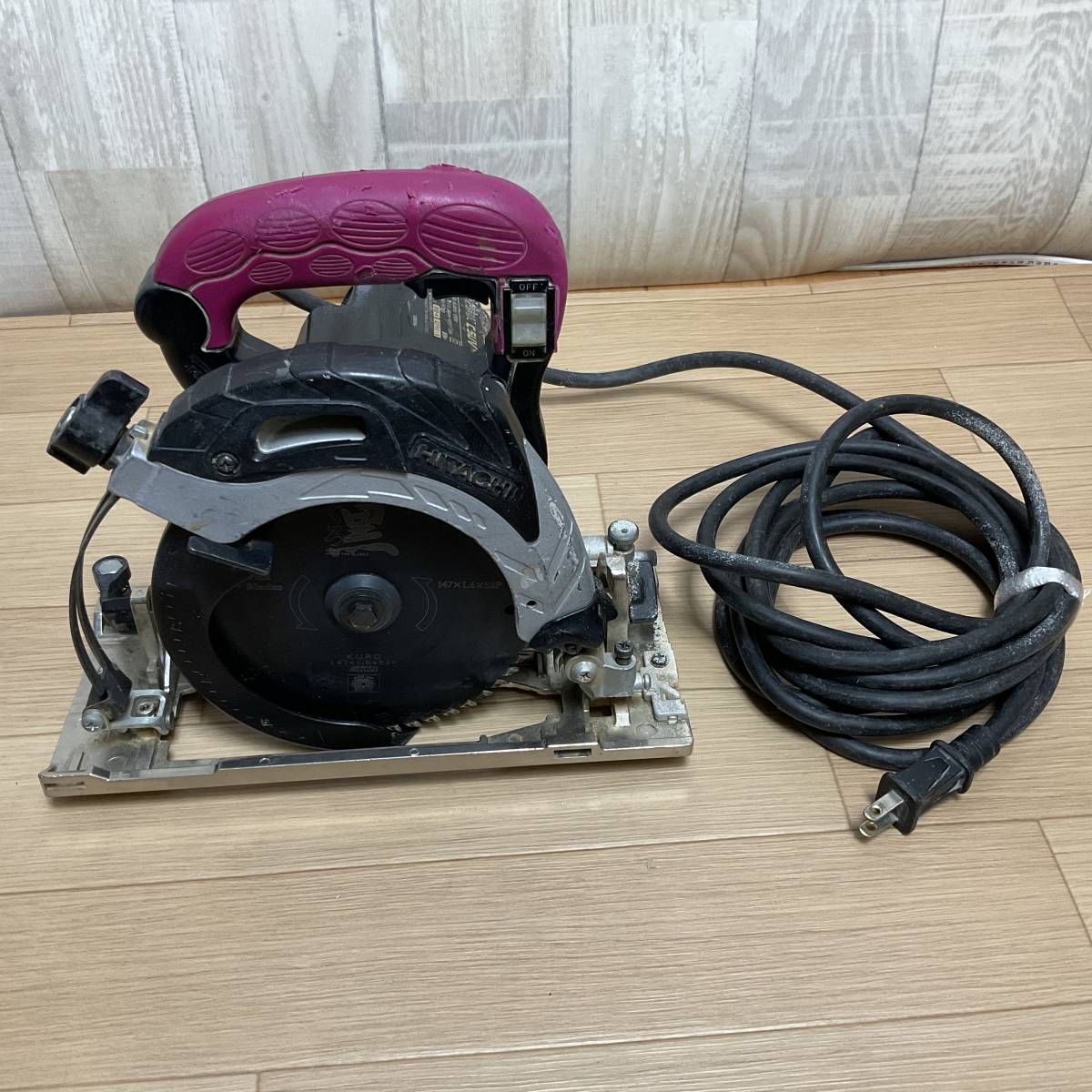 C5UVY HiKOKI(日立工機) C5MVY形 日立工機 深切り 中古品☆HiKOKI(旧 