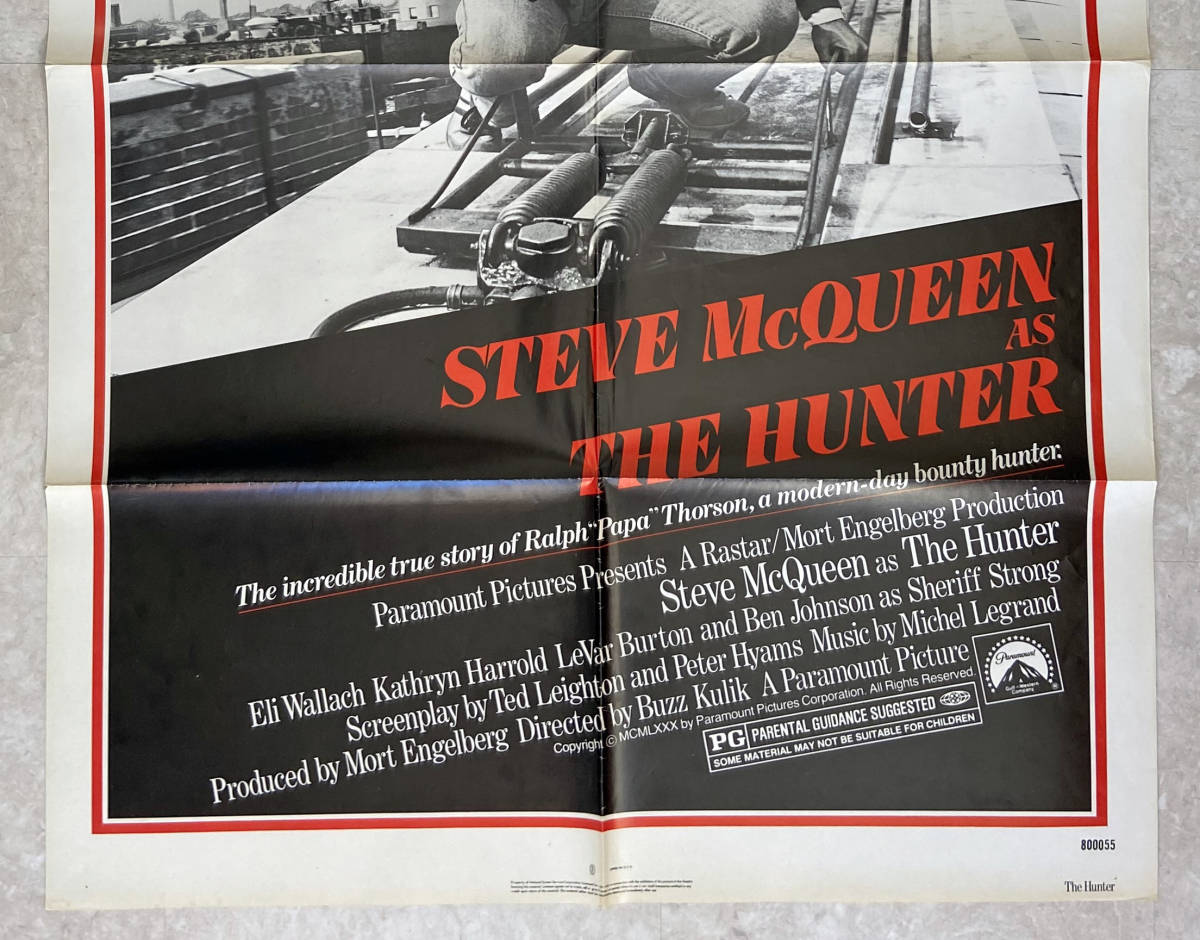 ハンター1980年スティーブ マックイーンオリジナルロビーカード Nuestracoop Coop