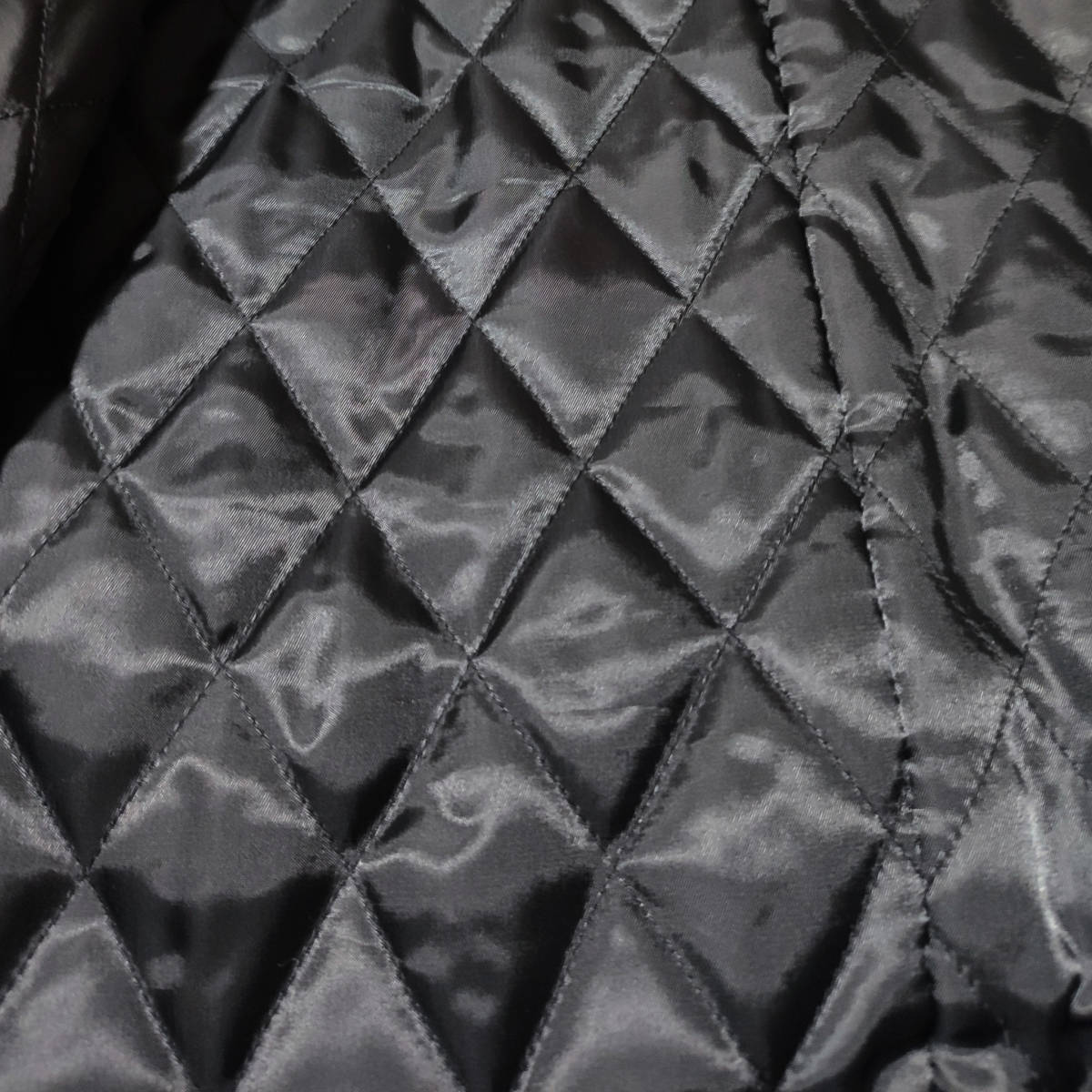 美品 希少L】BURBERRY BLACK LABEL ラムレザージャケット ラビット 