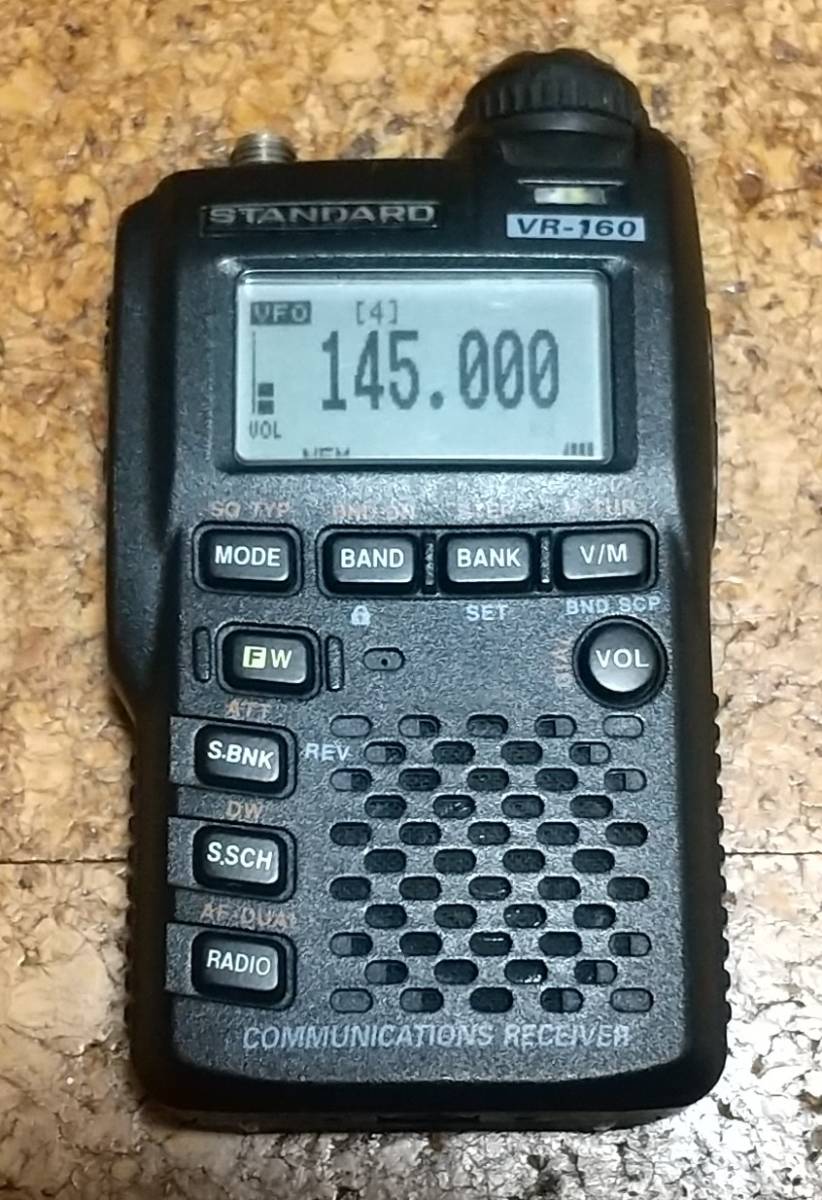 STANDARD VR-160 広帯域受信機 動作品 アマチュア無線 受信機 【公式通販】