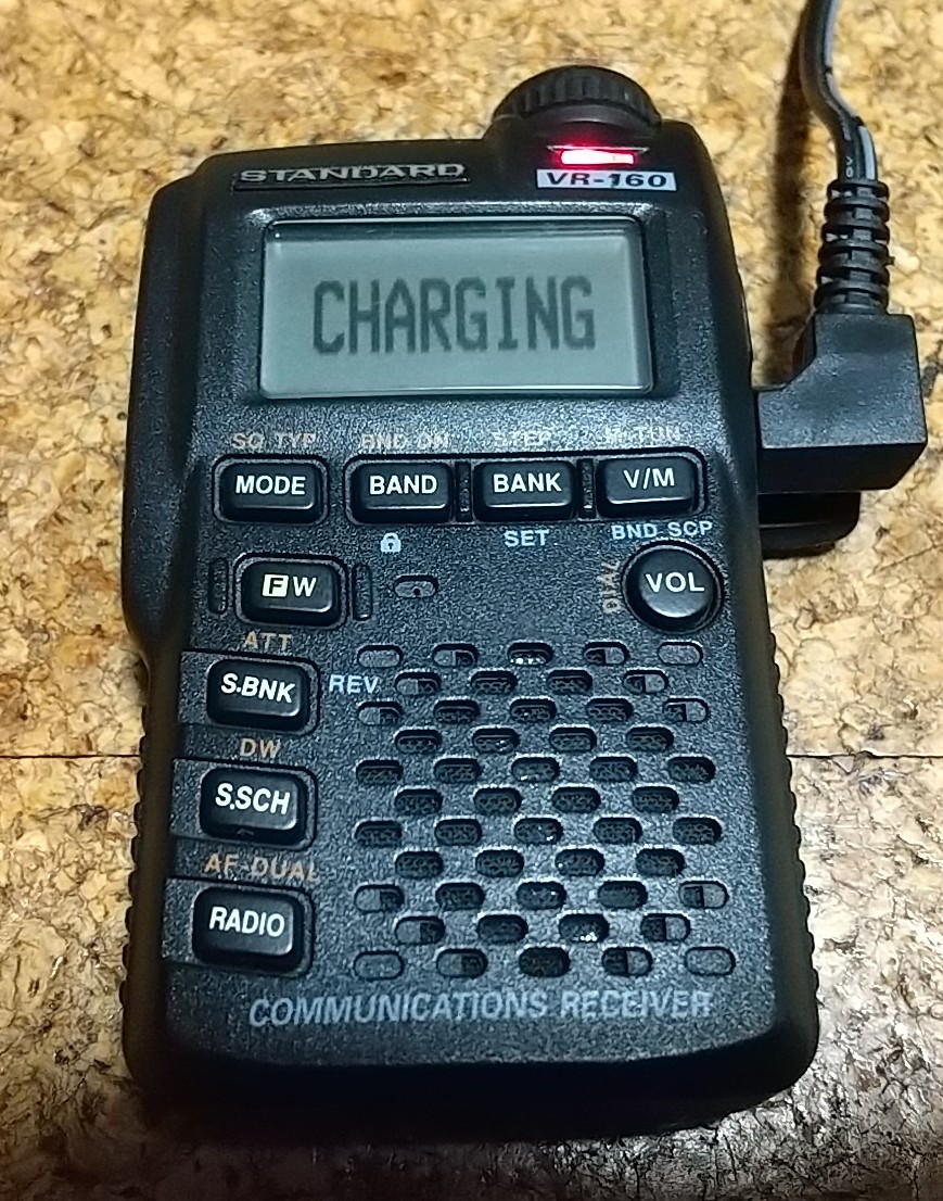 スタンダード 広帯域受信機 VR-160 馴染ま 