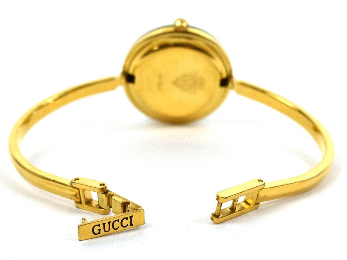 113514☆動作確認済 GUCCI グッチ チェンジベゼル 12色 腕時計 